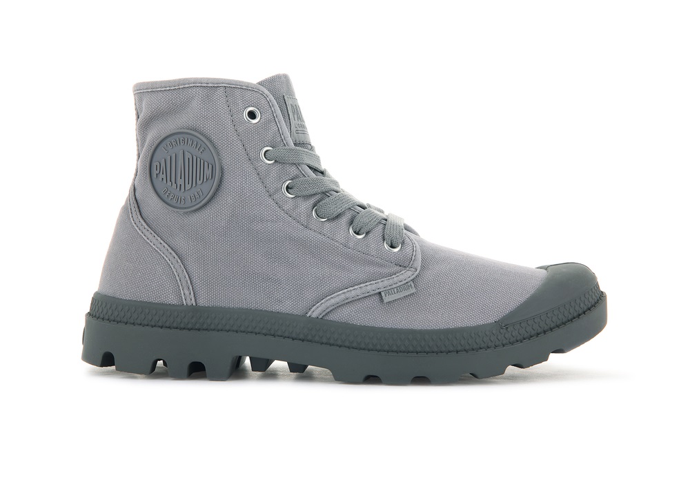 Botas Palladium PAMPA HI Hombre Gris | Costa Rica-87693